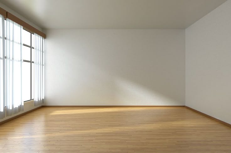 Habitación vacía antes del amueblamiento
